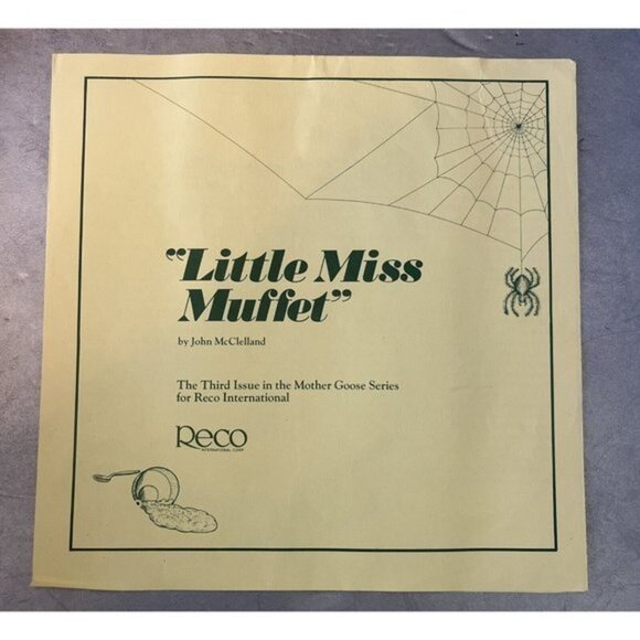 Vtg Little Miss Muffet Collector Plate John McClelland 1981 With Paperwork/Box - Picture 4 of 8